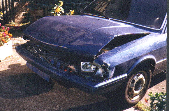 Schade! Das sch&ouml;ne Auto.